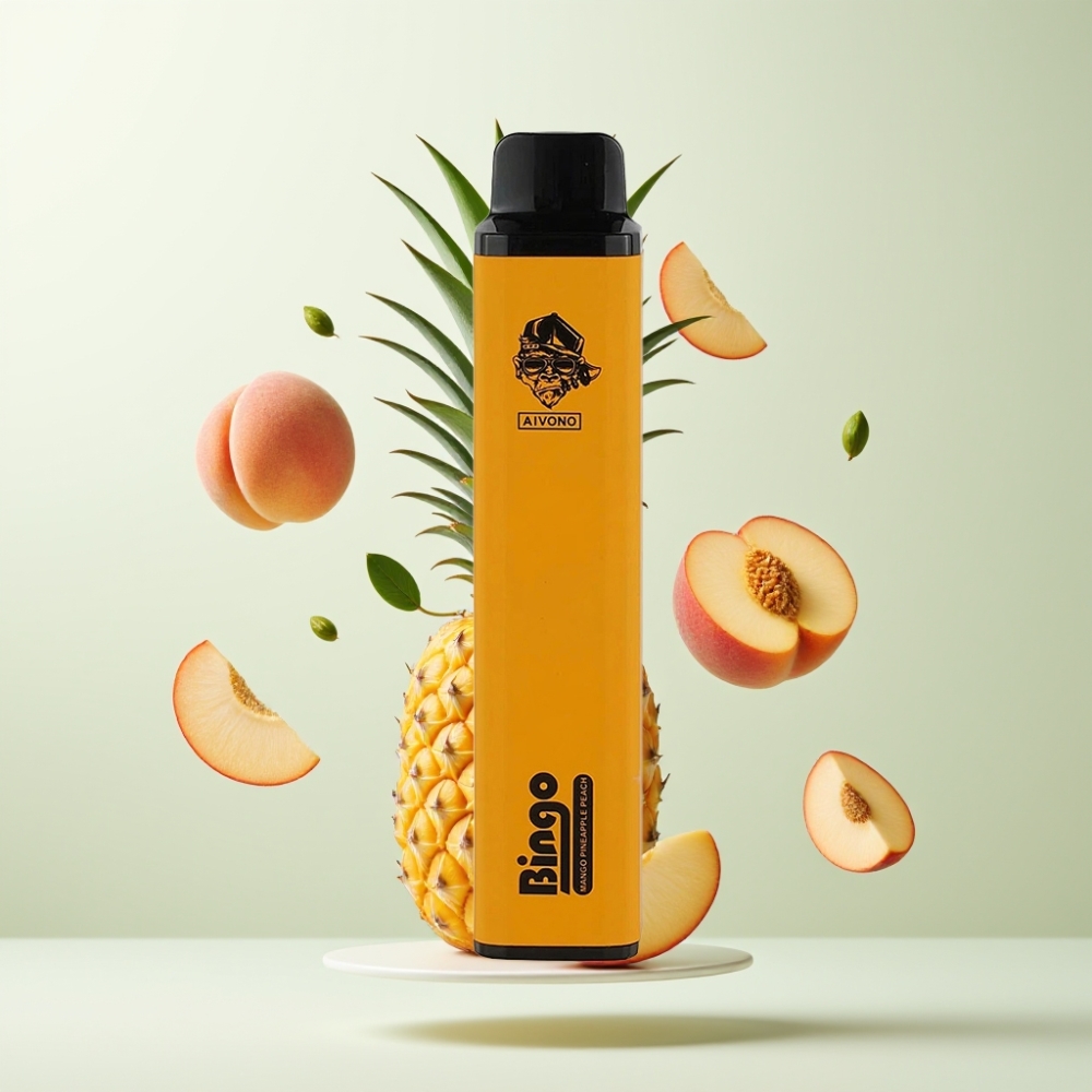 Aivono AIM BINGO 4000 Puffs 10mL 1000mAh Ananas Pêche Wango