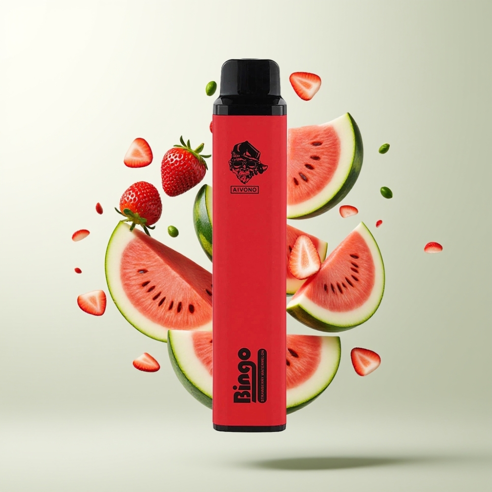 Aivono AIM BINGO 4000 Puffs 10mL 1000mAh Fraise Pastèque