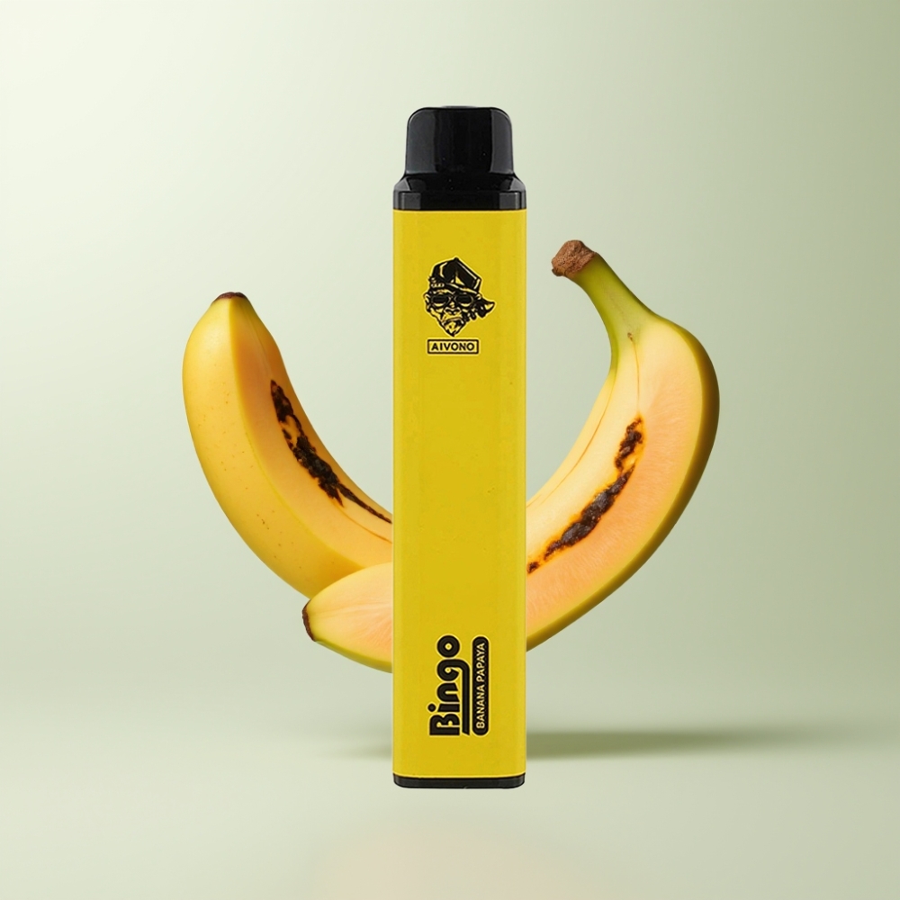 Aivono AIM BINGO 4000 Puffs Banane Papaye 1000mAh 10mL