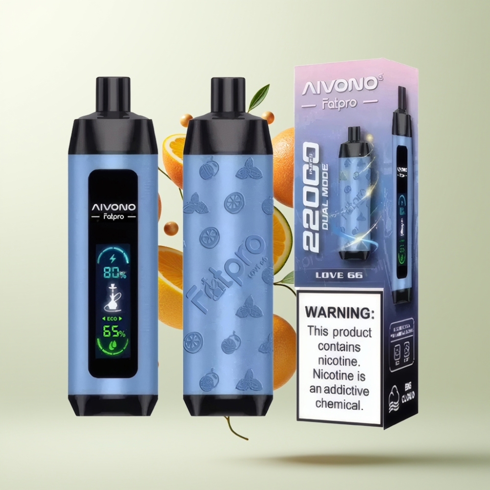 Aivono AIM FATPRO 22000 Puffs 28ml 06ohm Double Mode Amour 66