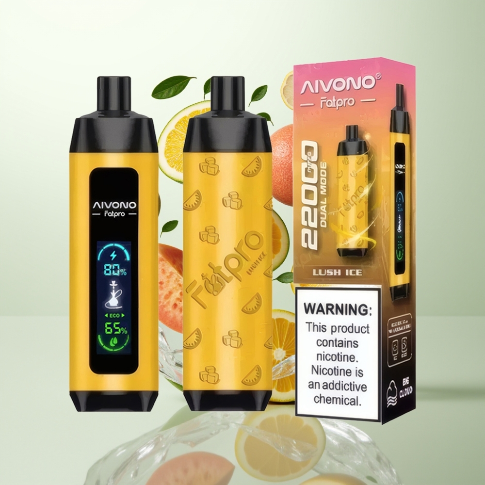 Aivono AIM FATPRO 22000 Puffs 28ml Glace Rafraîchissante 06Ω Dual Modes