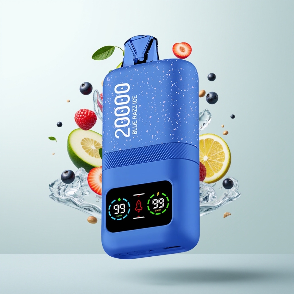 Aivono AIM MAGIC 20000 Puffs 26ml Double Mesh LCD Type-C 600mAh Glace Bleu Framboise