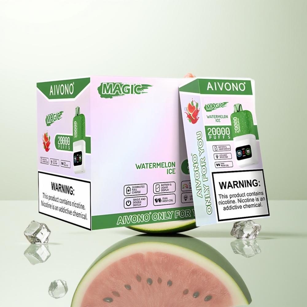 Aivono AIM MAGIC 20000 Puffs 26ml Double Mesh Rechargeable Pastèque Glacée