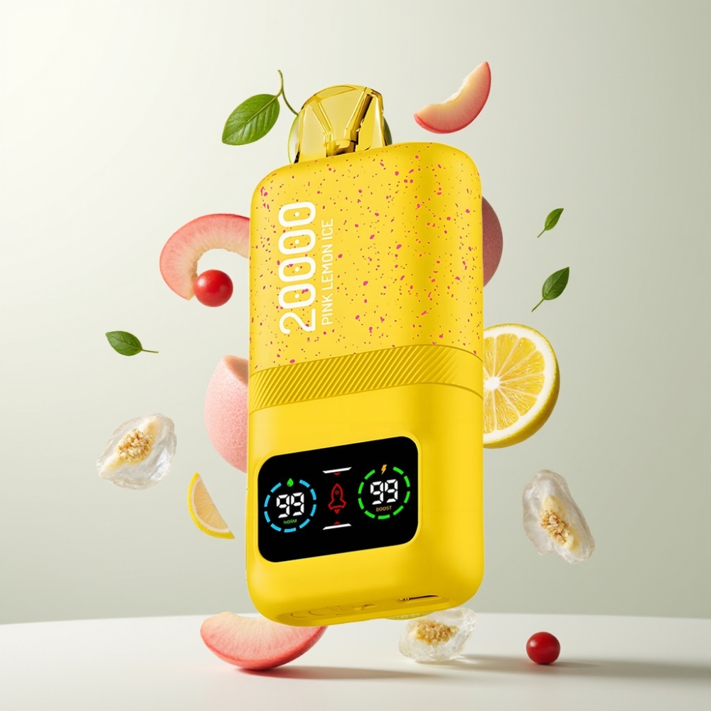 Aivono Aim Magic 20000 Puffs 26ml Double Mesh 600mAh Citron Rose Glacé