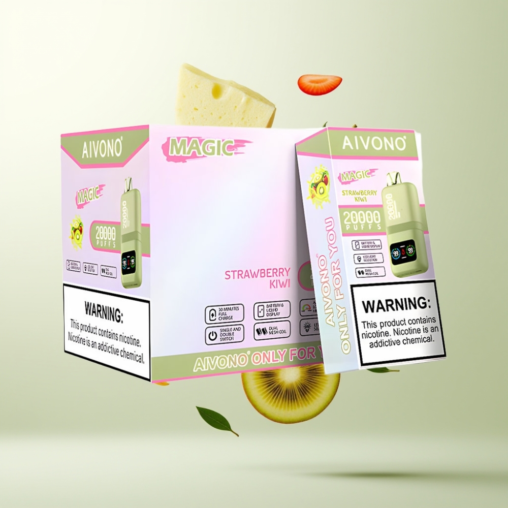 Aivono Aim Magic 20000 Puffs Rechargeable 26ml Fraise Kiwi