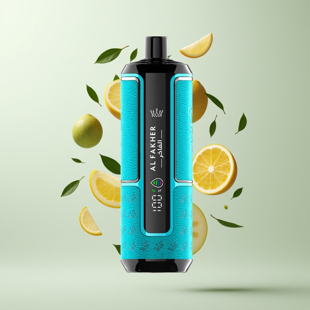 Al Fakher Crown Bar 15K Hypermax 22ml 600mAh Type-C DTL 6mg Compact Gomme Menthe