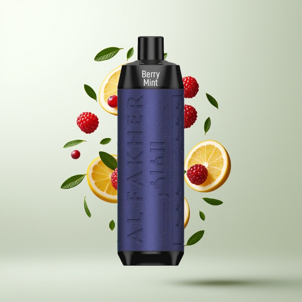 Al Fakher Crown Bar 8000 Crystal 18ml 5mg Baie Menthe