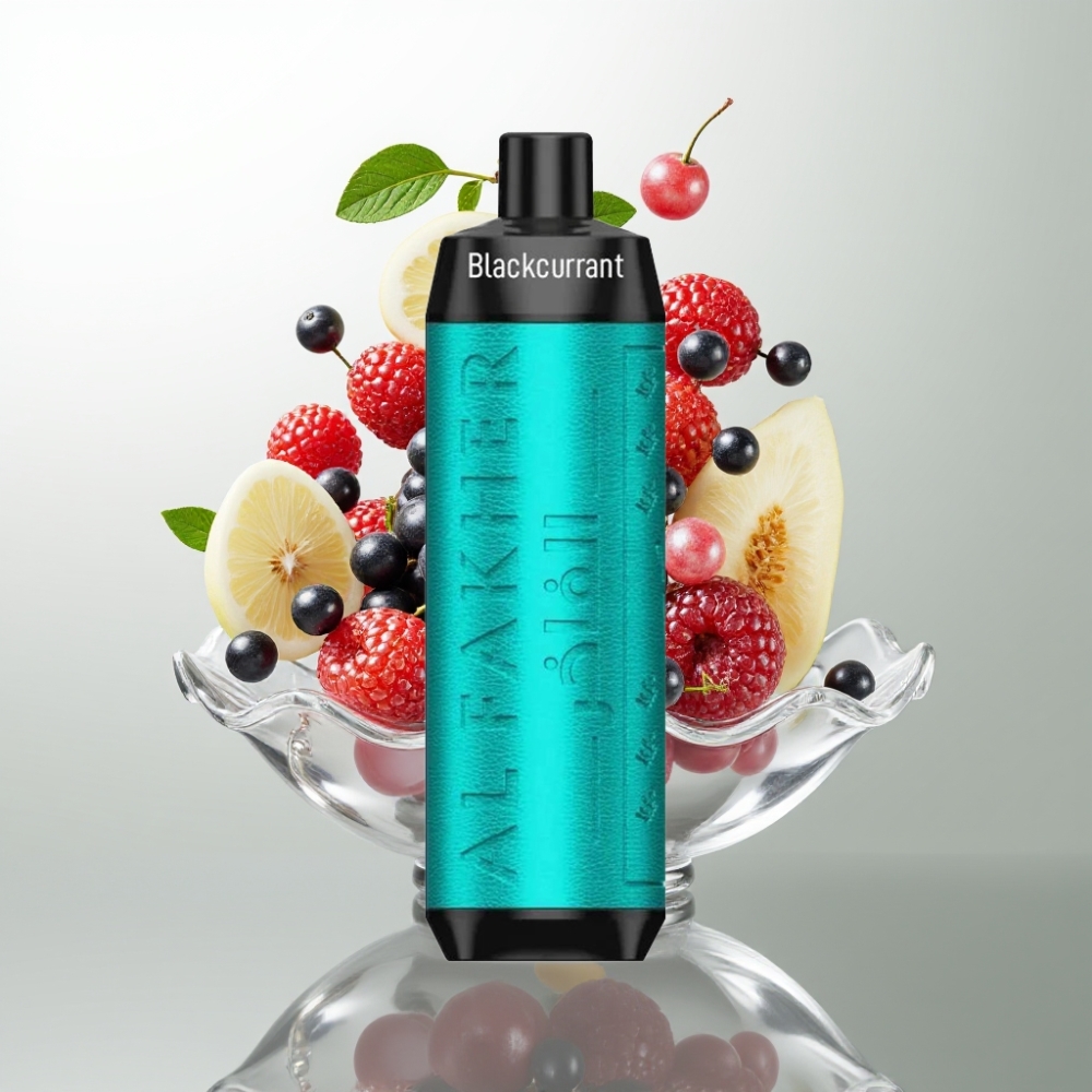 Al Fakher Crown Bar 8000 Crystal Disposable Vape 600mah 18ml 5mg 06ohm Cassis Glacé