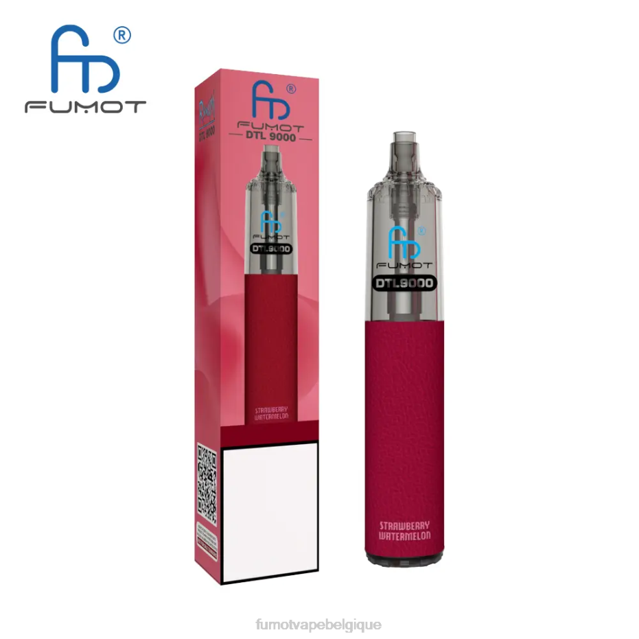 Fumot DTL stylo vape jetable 9000- 18ml (1 pièce) 62HZ368 pastèque fraise Fumot vape price