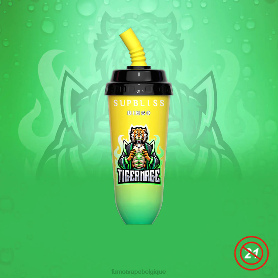 Fumot Supbliss Bingo Appareil à dosettes jetables 8000 - 16 ml (1 pièce) 62HZ397 boisson énergisante Fumot price