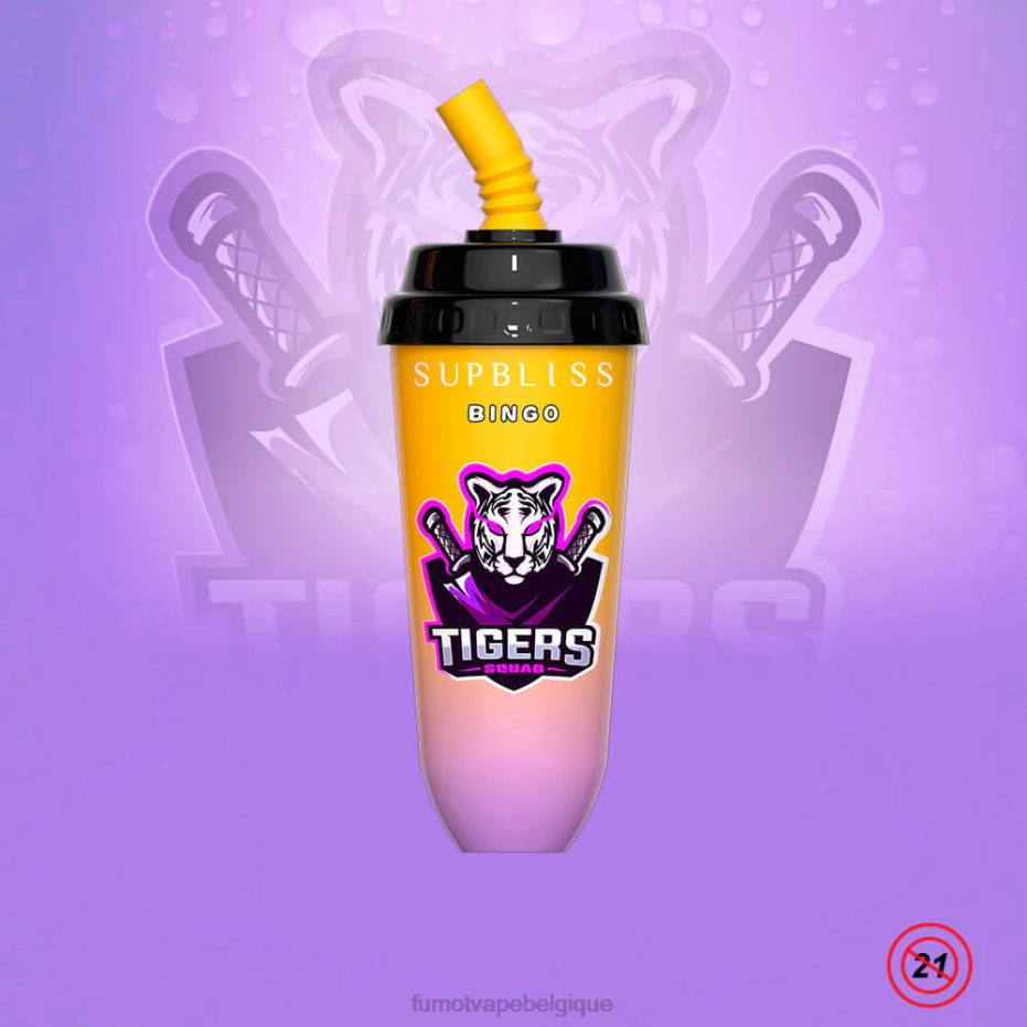 Fumot Supbliss Bingo Appareil à dosettes jetables 8000 - 16 ml (1 pièce) 62HZ397 boisson énergisante Fumot price