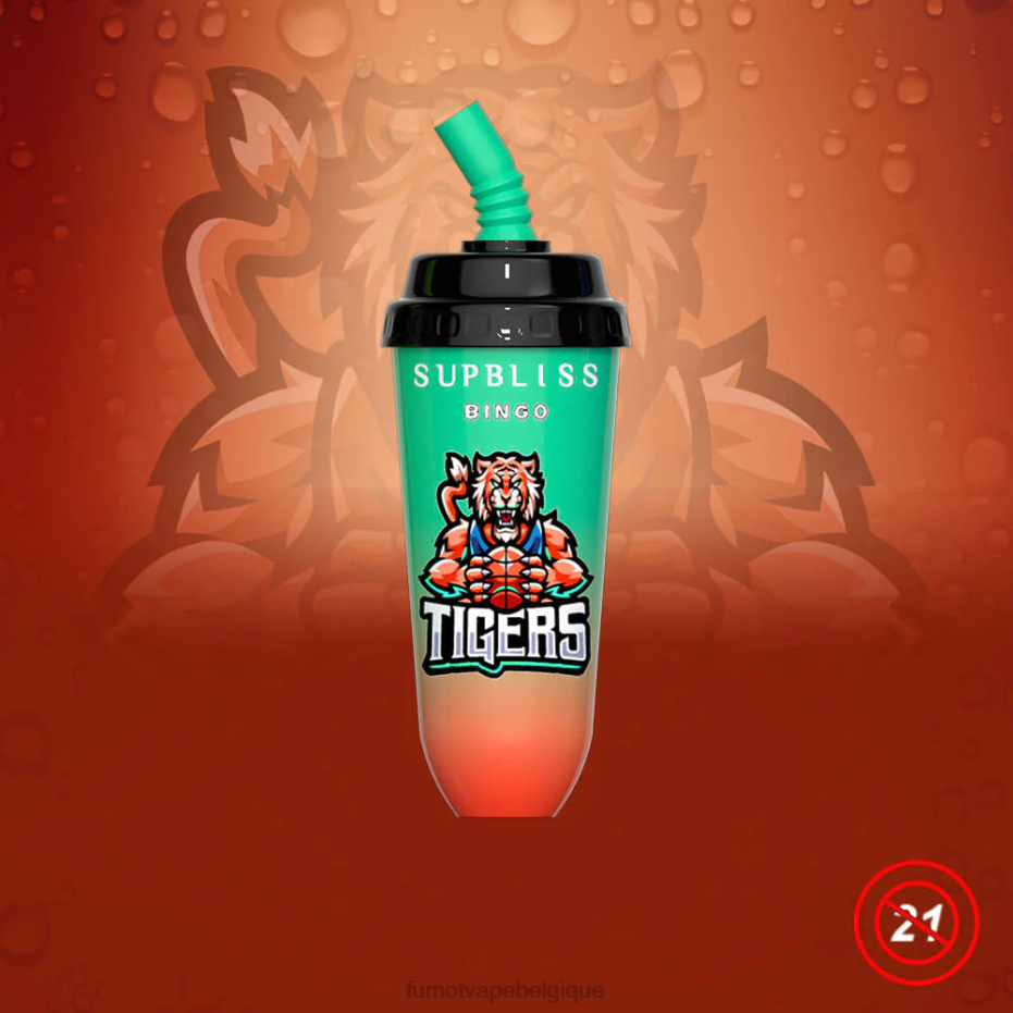 Fumot Supbliss Bingo Appareil à dosettes jetables 8000 - 16 ml (1 pièce) 62HZ397 boisson énergisante Fumot price