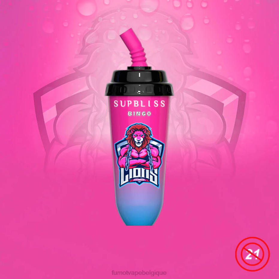 Fumot Supbliss Bingo Appareil à dosettes jetables 8000 - 16 ml (1 pièce) 62HZ398 ours gommeux Fumot vape price