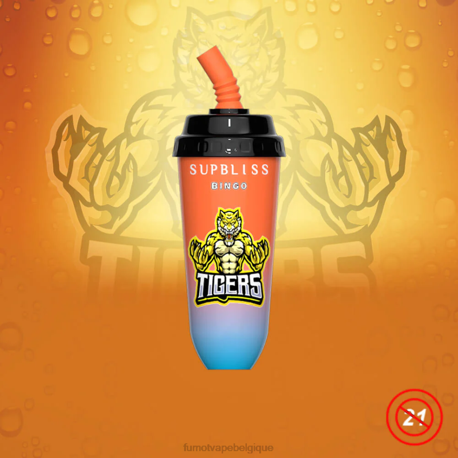 Fumot Supbliss Bingo Appareil à dosettes jetables 8000 - 16 ml (1 pièce) 62HZ398 ours gommeux Fumot vape price