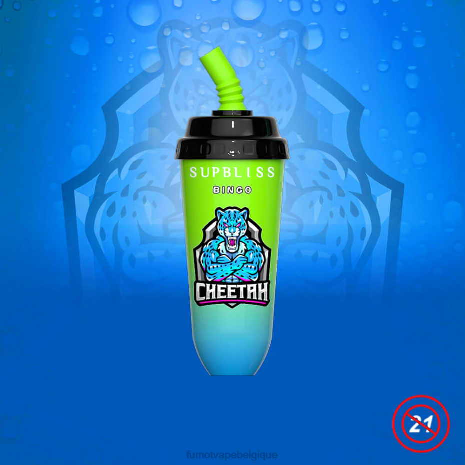 Fumot Supbliss Bingo Appareil à dosettes jetables 8000 - 16 ml (1 pièce) 62HZ399 melon miel Fumot vape online shop