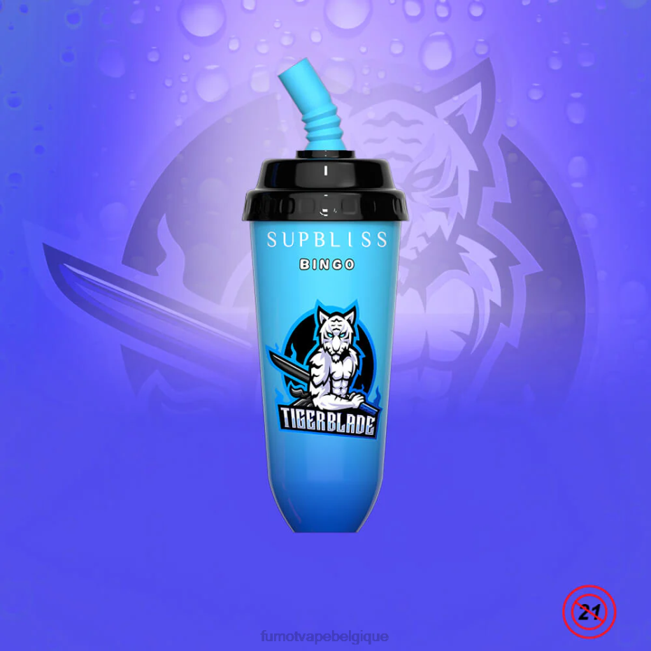Fumot Supbliss Bingo Dispositif à dosettes jetables de 16 ml 8000 (1 pièce) 62HZ406 raisin sakura Fumot disposable vape