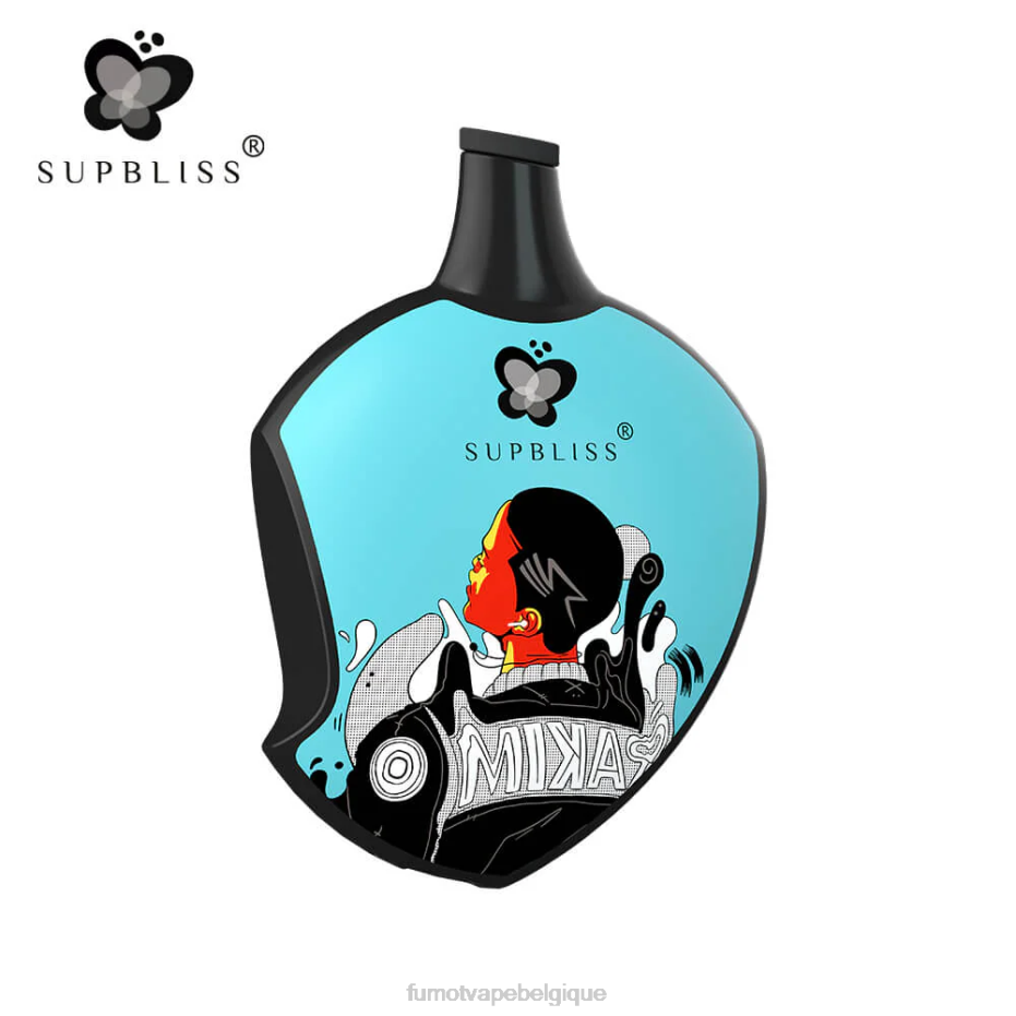 Fumot Supbliss Pod de vape jetable sp6000 - 12 ml (1 pièce) 62HZ455 menthe fraîche Fumot vape avis