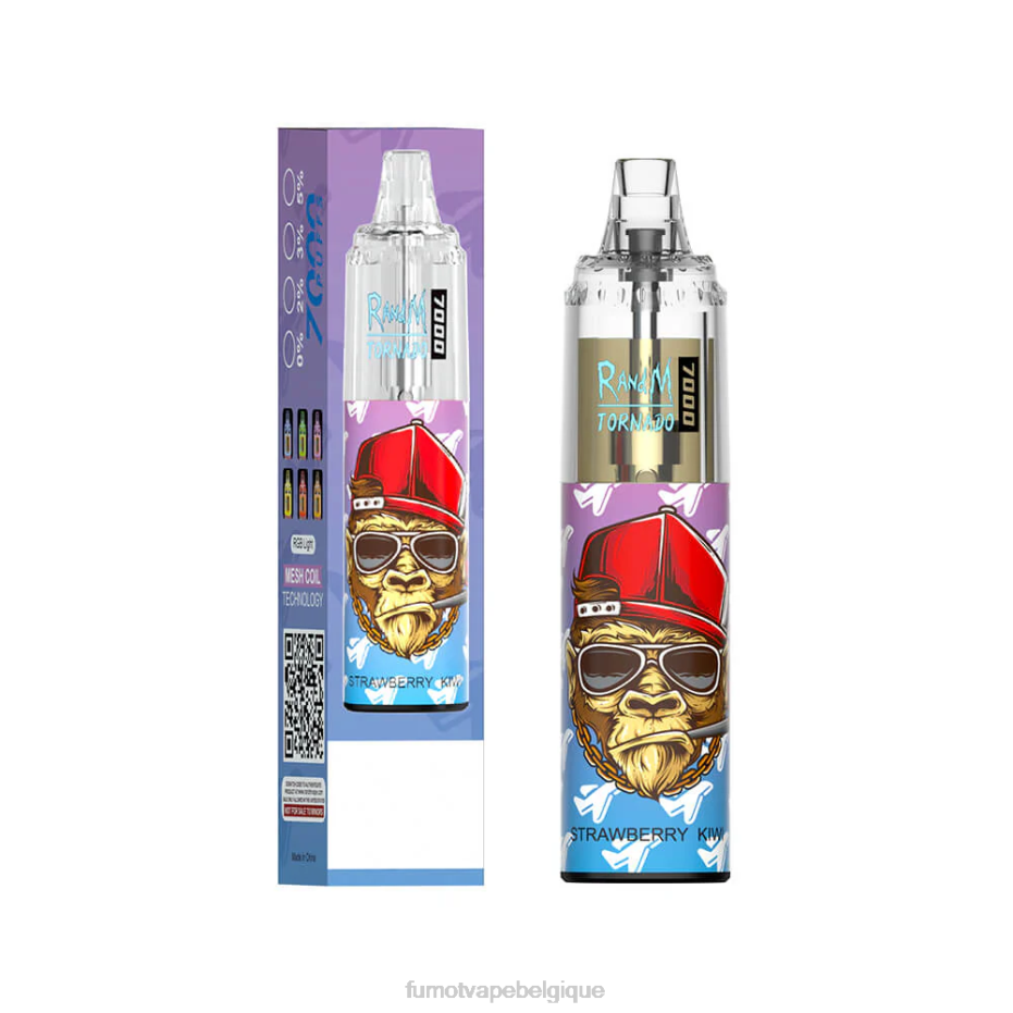 Fumot Tornado Stylo vape jetable 14 ml (1 pièce) 7000 62HZ99 raisin fraise Fumot vape online shop