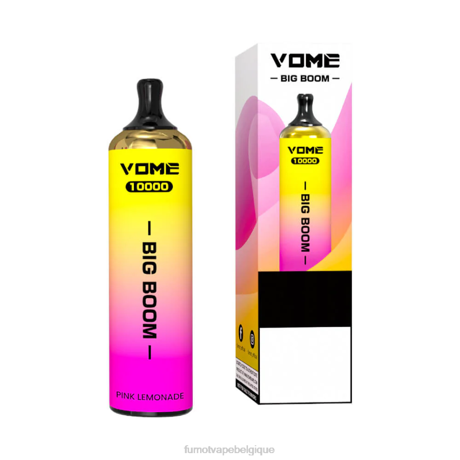 Fumot Vome Big Boom stylo vape jetable 10000 - 20ml (1 pièce) 62HZ448 Cola Fumot vape price