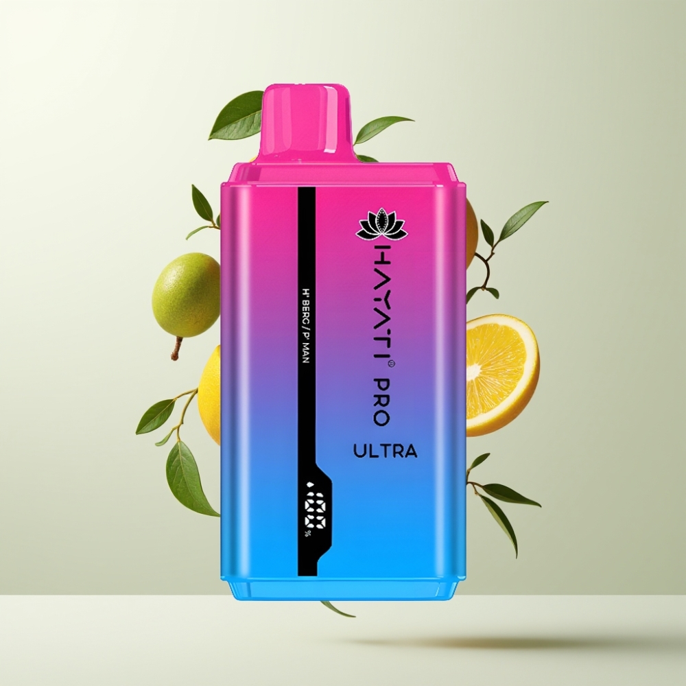 Hayati Pro Ultra 15000 Puffs 850mAh 24ml 2 49 Saveurs H Berg P Man