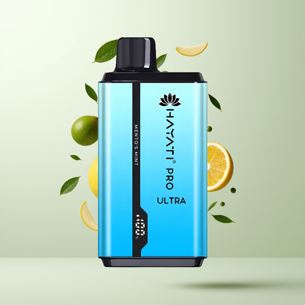 Hayati Pro Ultra 15000 Puffs 850mAh 2×12ml 2 Menthe Mentos 49 Saveurs
