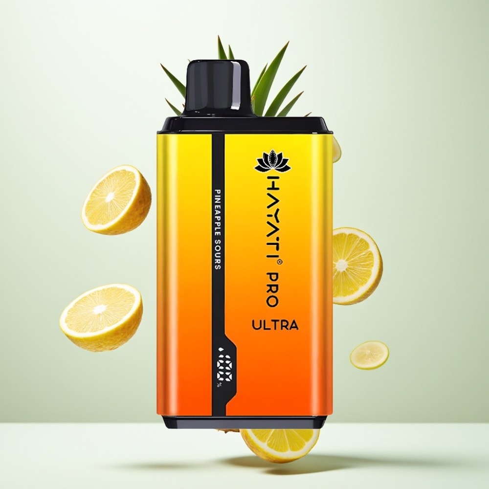 Hayati Pro Ultra 15000 Puffs 850mAh 2×12ml Ananas Aigre
