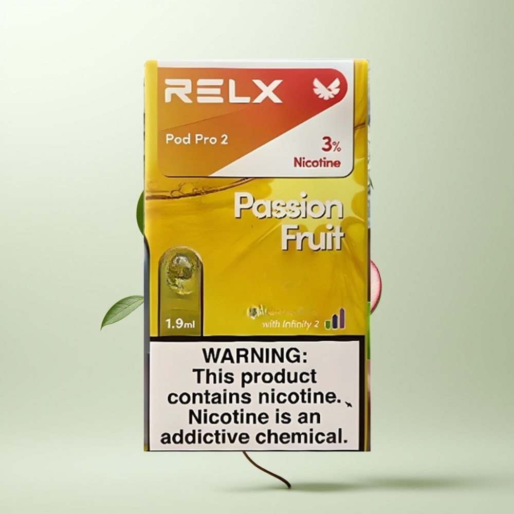RELX Pod Pro 2 600 Puffs 19ml 3 Fruit de la Passion Eco/Smooth/Boost