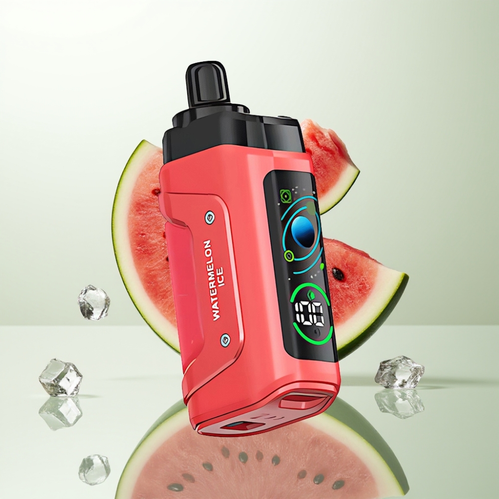 Razz Bar 45000 Puffs Bobine Mesh 10 Ohm Airflow Réglable Pastèque Glacée