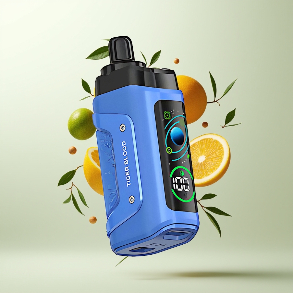 Razz Bar 45000 Puffs Rechargeable Type-C 20 mg/ml Sang de Tigre