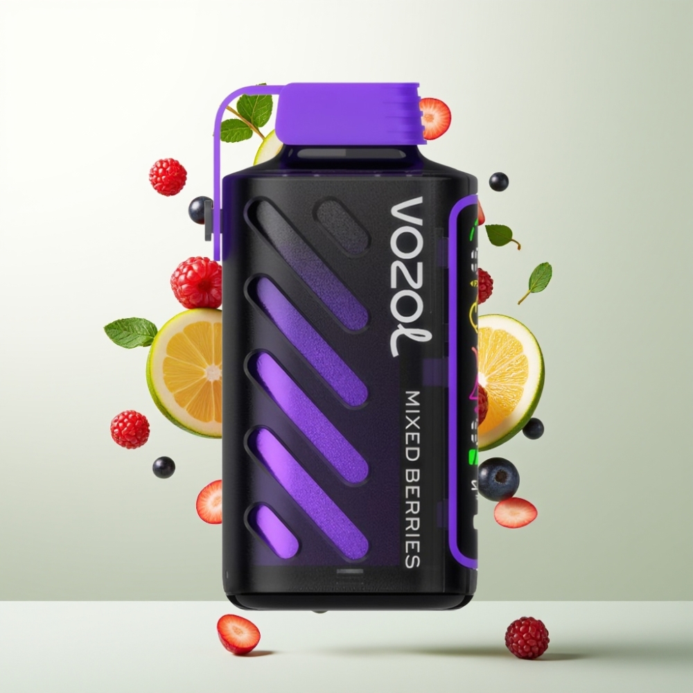 VOZOL Gear Power 20000 Puffs Double Mesh Écran Plein 20mL Baies Mixtes 5