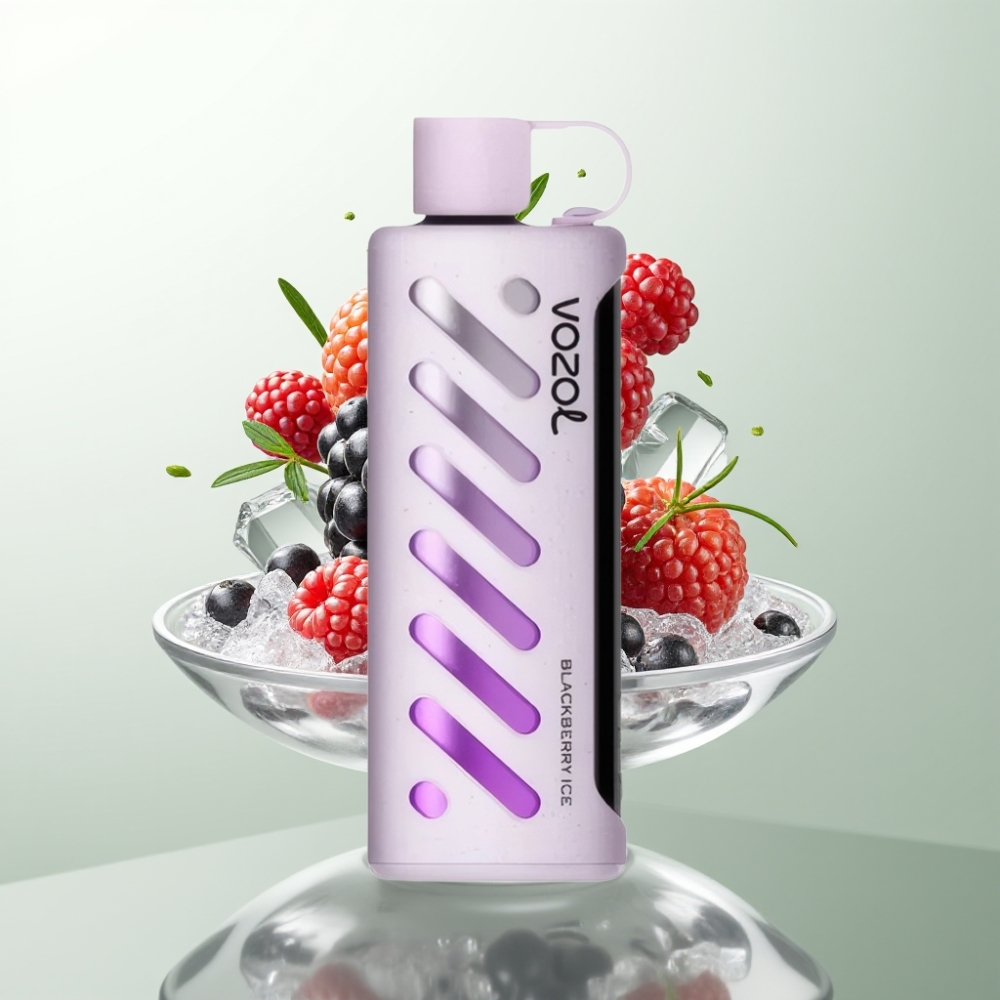 VOZOL Gear Shisha 25000 Puffs Double Mesh 1000mAh Mûre Glacée