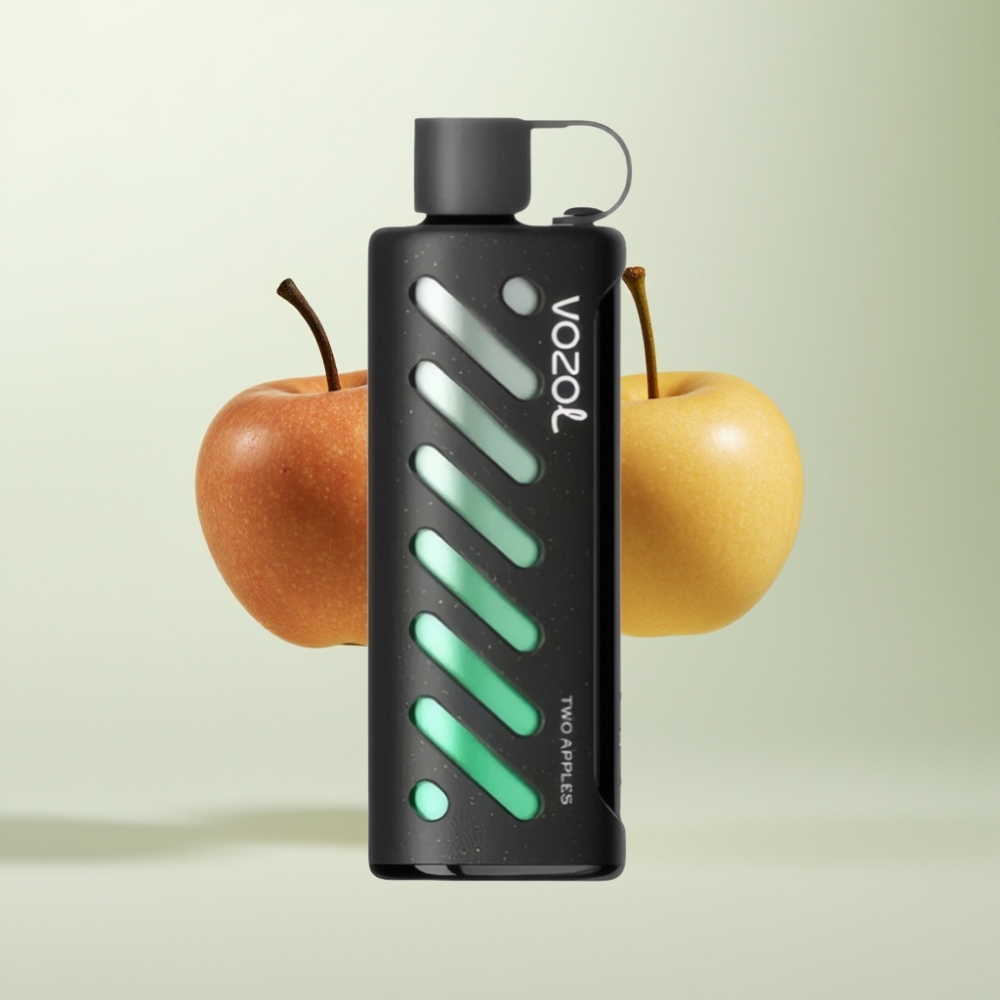 VOZOL Gear Shisha 25000 Puffs Double Pomme SiLC Tech Dual Mesh 1000mAh 5mg/ml