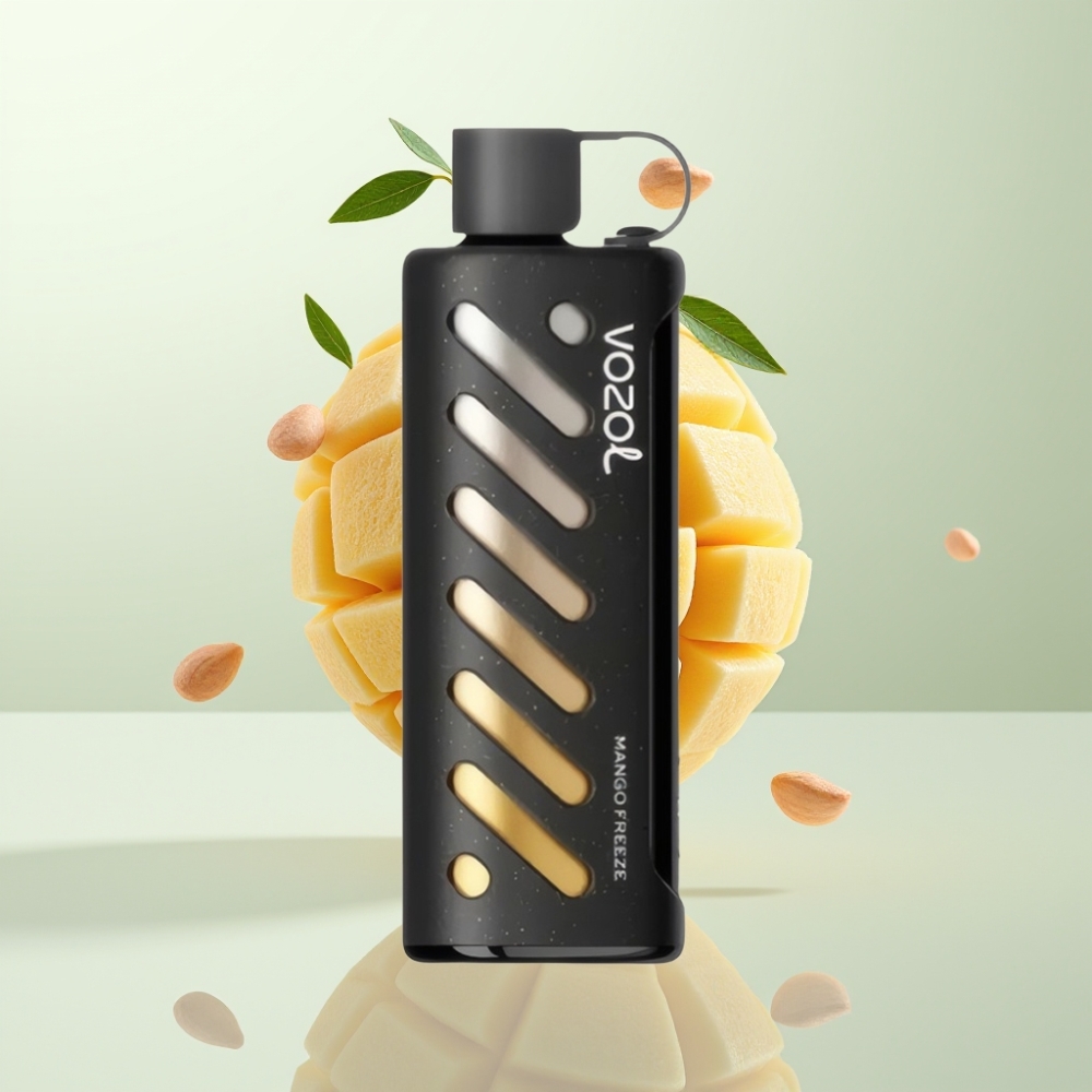 VOZOL Gear Shisha 25000 Puffs Mangue Glacé SiLC Tech Dual Mesh 1000mAh