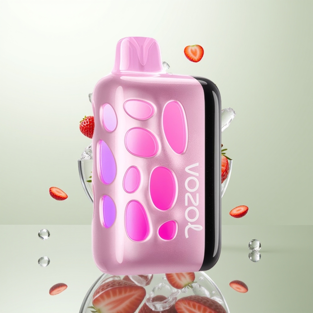 VOZOL RAVE 40000 Glow 270° Fraise Glacée 1000mAh Chargement Rapide