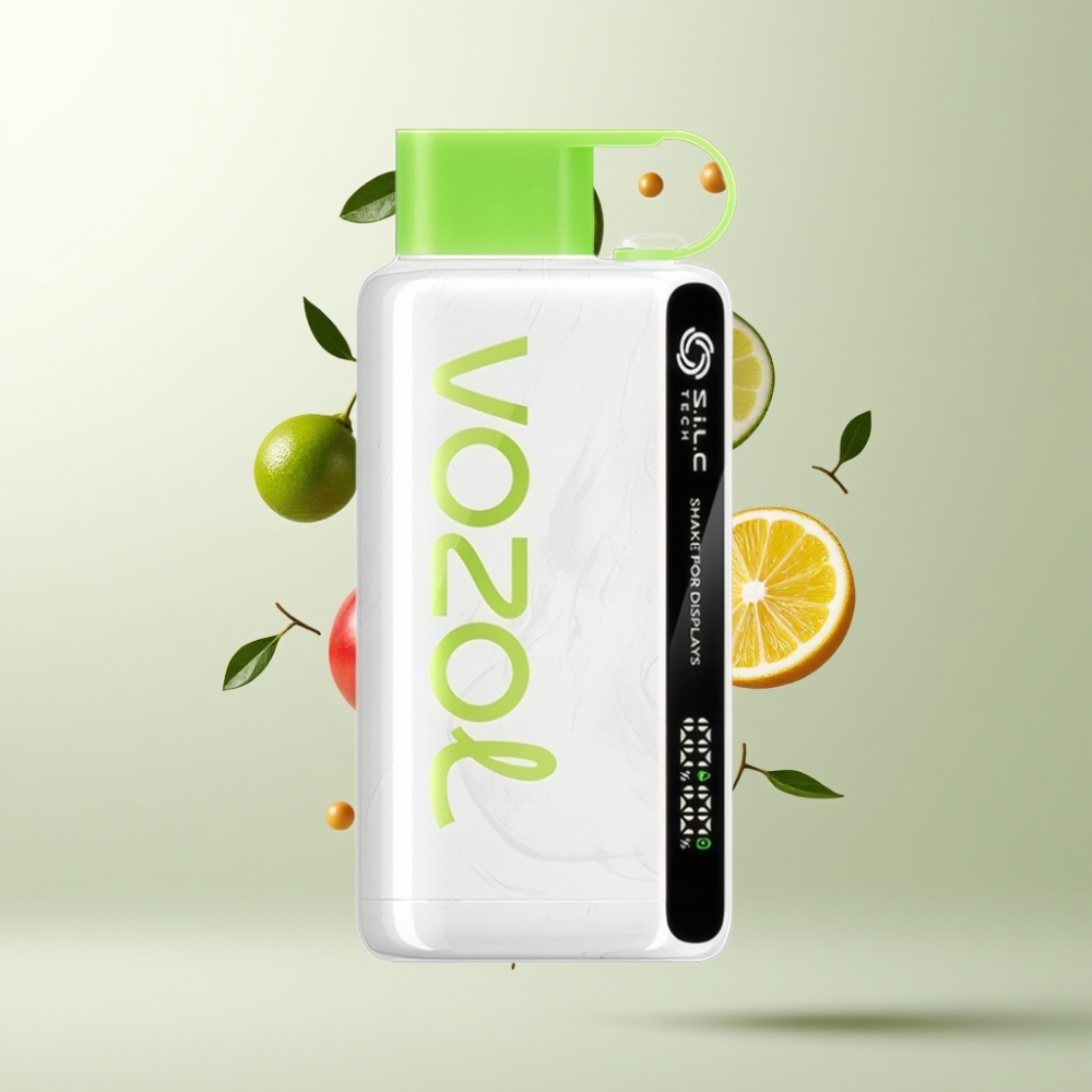 VOZOL STAR 9000/12000 E-cigarette Jetable Cerise Citron Shake Affichage SiLC TECH 650mAh