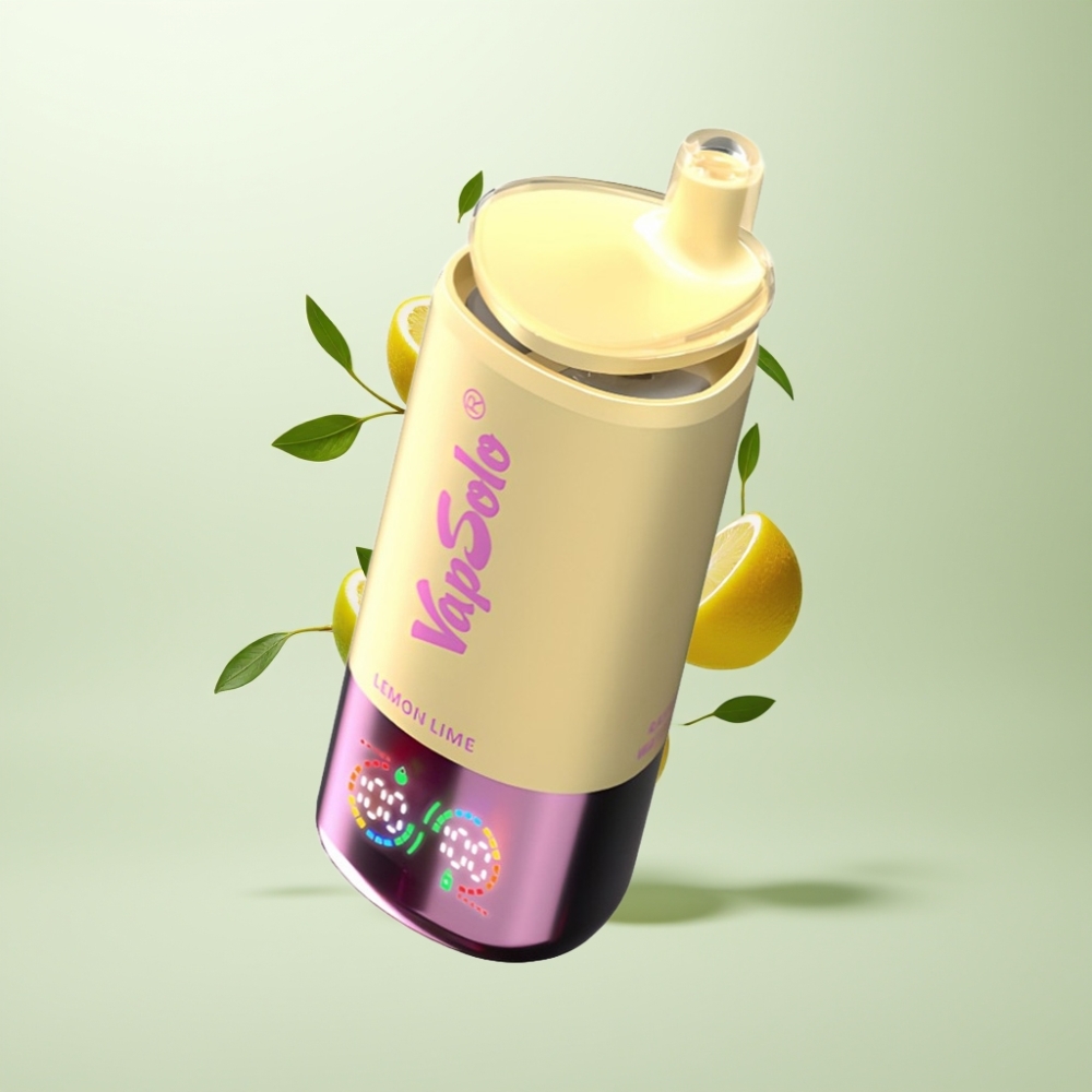 VapSolo Triple 30000 Puffs 40ml Citron Vert Type-C Triple Réservoir