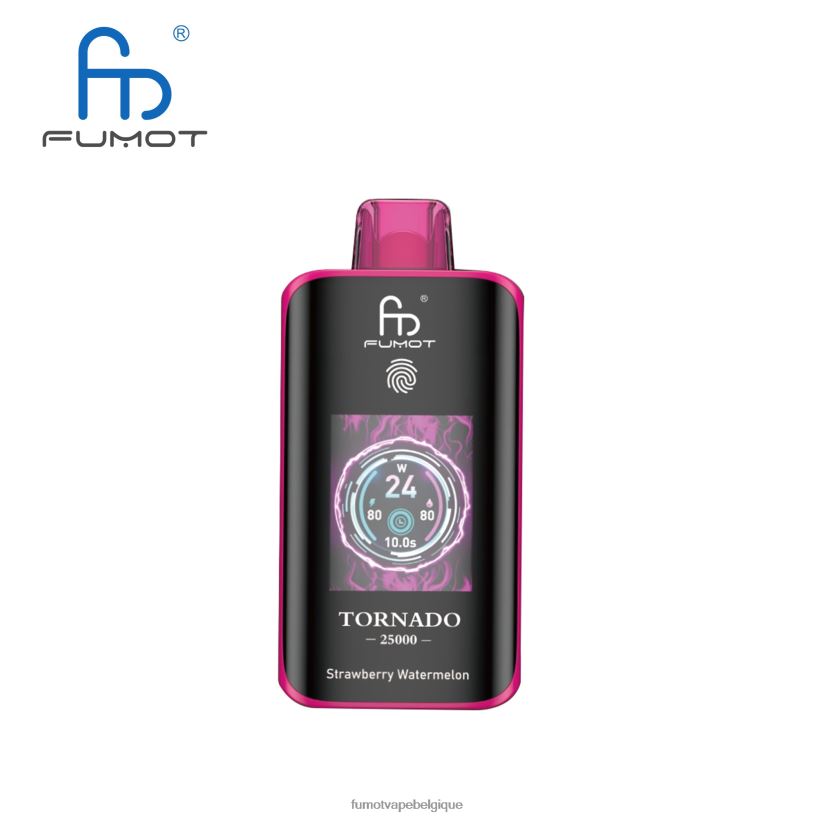 Fumot Price - Fumot Tornado 25000 vapes jetables pastèque fraise XL0RP16