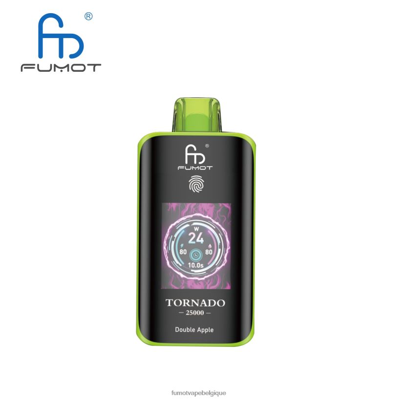 Fumot Vape Avis - Fumot Tornado 25000 vapes jetables double pomme XL0RP5