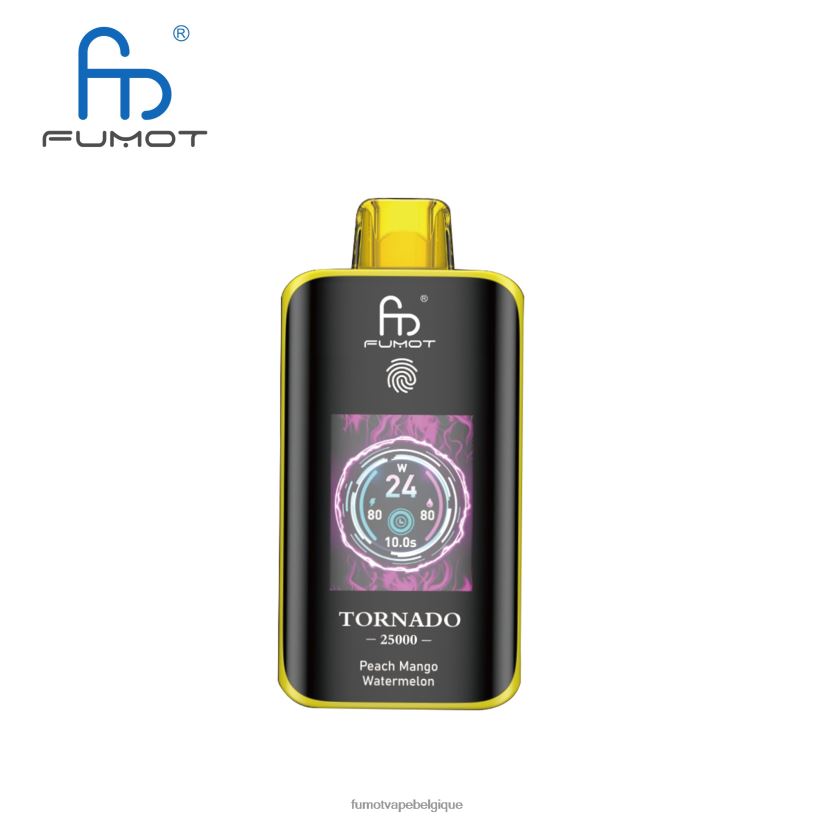 Fumot Vape Online Shop - Fumot Tornado 25000 vapes jetables pêche, mangue, pastèque XL0RP9
