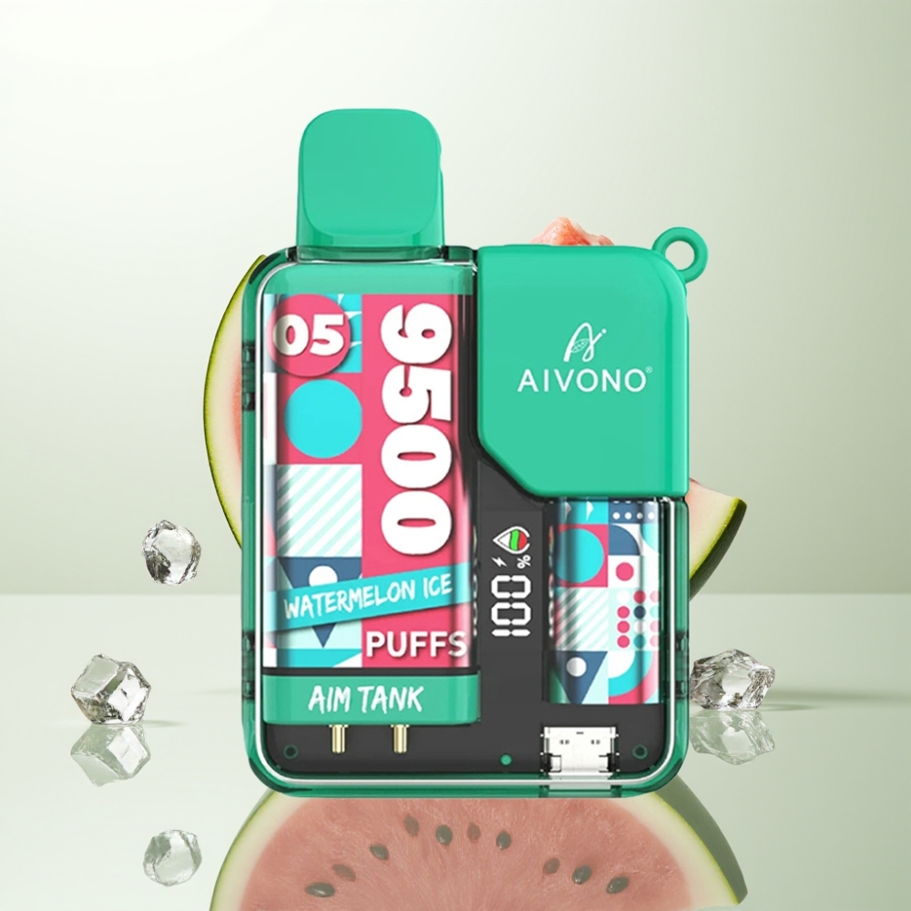 Aivono AIM-TANK 9500 Puffs 18ml 650mAh LCD Pastèque Glacée