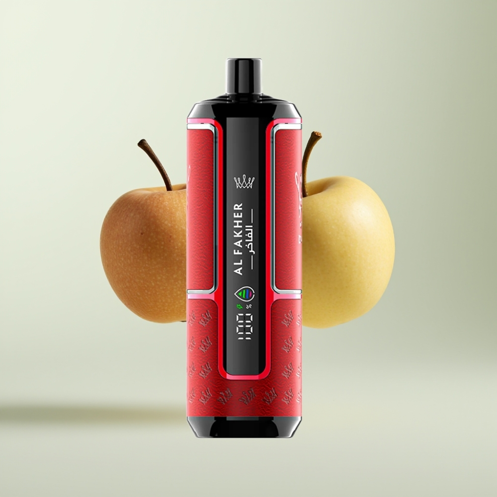 Al Fakher Crown Bar 15K Hypermax 22ml 600mAh Type-C Double Pomme