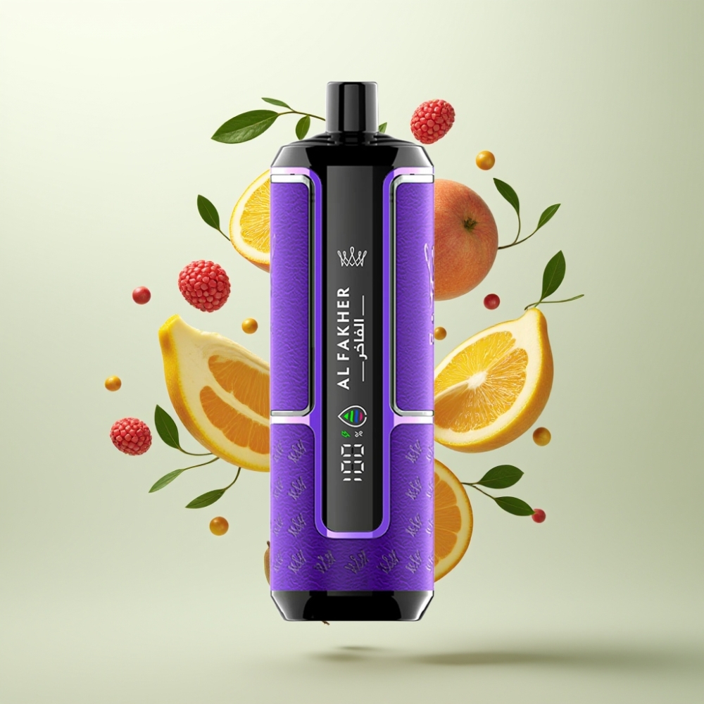 Al Fakher Crown Bar 15K Hypermax Disposable Vape Kit 22ml 600mAh Type-C Amour Magique