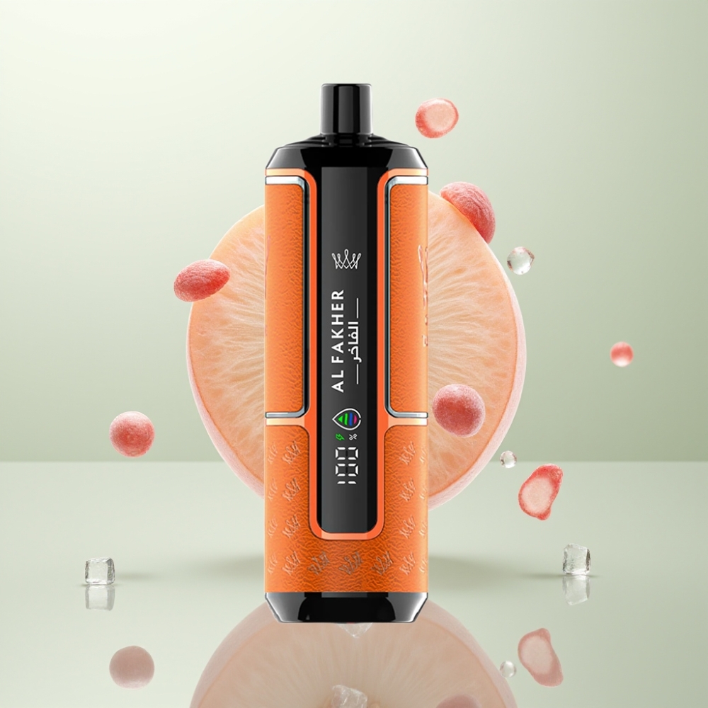 Al Fakher Crown Bar 15K Hypermax Pêche Glacée 22ml 600mAh Type-C DTL 6mg/ml