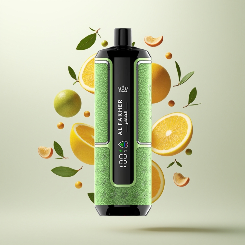 Al Fakher Crown Bar 15K Hypermax Puff E-Liquide 22ml 600mAh Type-C Rêve Lucide