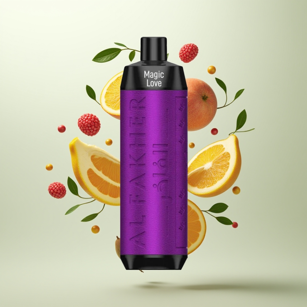 Al Fakher Crown Bar 8000 Cristal 18ml 5mg 0.6ohm Amour Magique