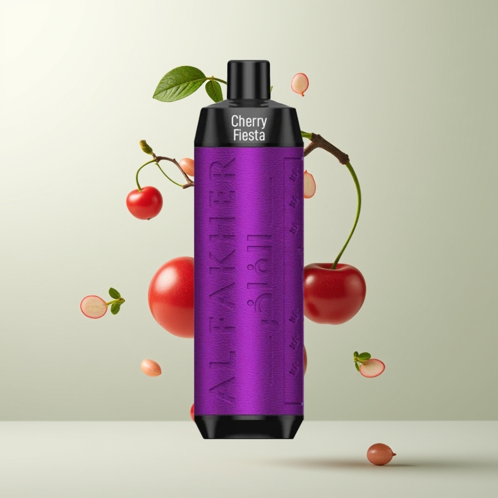 Al Fakher Crown Bar 8000 Crystal 18ml 5mg 0.6Ω Fête Cerise