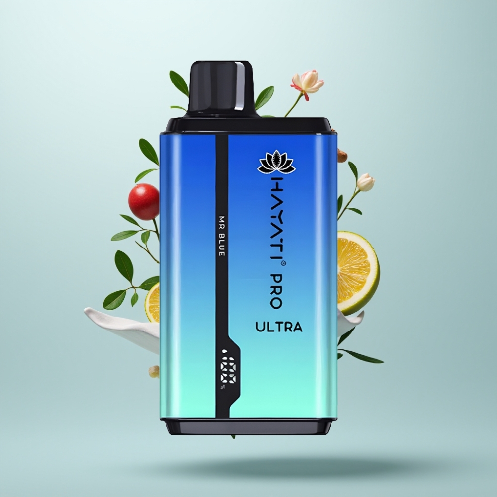 Hayati Pro Ultra 15000 Puffs 2×12ml 2% Monsieur Bleu