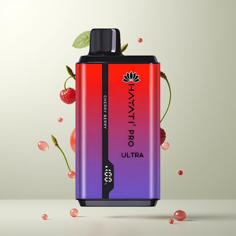 Hayati Pro Ultra 15000 Puffs 850mAh 24ml 2% Cerise Baie