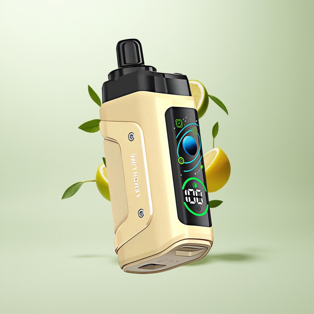 Razz Bar 45000 Puffs Bobine Mesh 1.0 Ohm Airflow Réglable Citron Vert