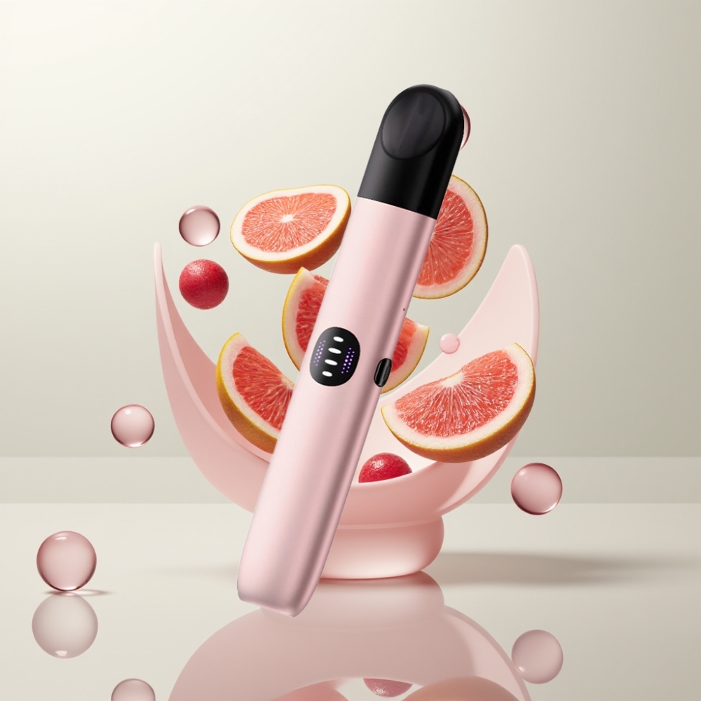 RELX Infinity 2 Rose 600-650 Bouffées 1,9 ml Métallique USB-C